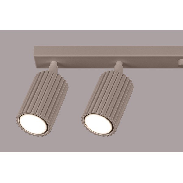 Szürkésbarna fém spotlámpa 6,5x117 cm Gleam – Sollux-image-2