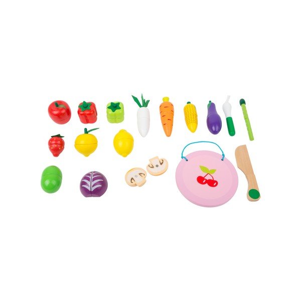 Fruits and Vegetables tépőzáras fajáték szett - Legler-image-3