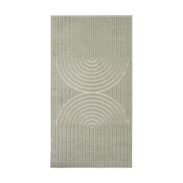 Zöld kültéri-beltéri szőnyeg 80x150 cm Nova 1201 – Ayyildiz Carpets
