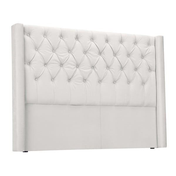 Queen fehér ágytámla, 216 x 120 cm - Windsor & Co Sofas