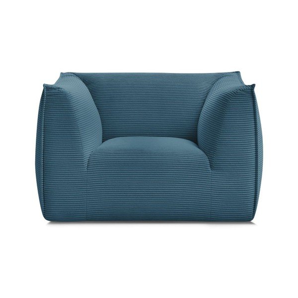 Kék kordbársony fotel Giorgia – Bobochic Paris-image-3