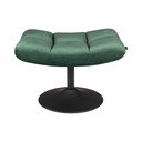 Bar zöld bársony lábtartó - Dutchbone