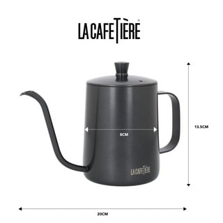 Szürke rozsdamentes acél kávéskanna 0,6 l La Cafetiere - Kitchen Craft