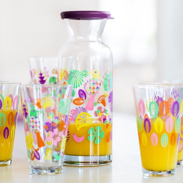 Fantasy lila üvegkancsó - Sagaform-image-1