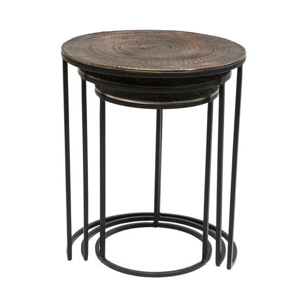 Electra 3 db-os tárolóasztal szett - Kare Design-image-1