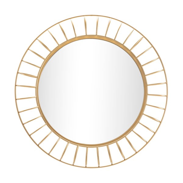 Ring aranyszínű fali tükör, ø 81 cm - Mauro Ferretti