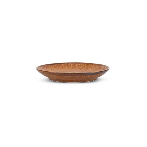 Barna porcelán csészealj ø 14 cm Ovio – BonBistro-image-2