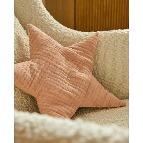 Muszlin gyerek párna 30x30 cm Laily – Kave Home-image-1