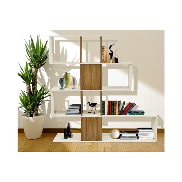 Dioge fehér könyvespolc - Evergreen House-image-1