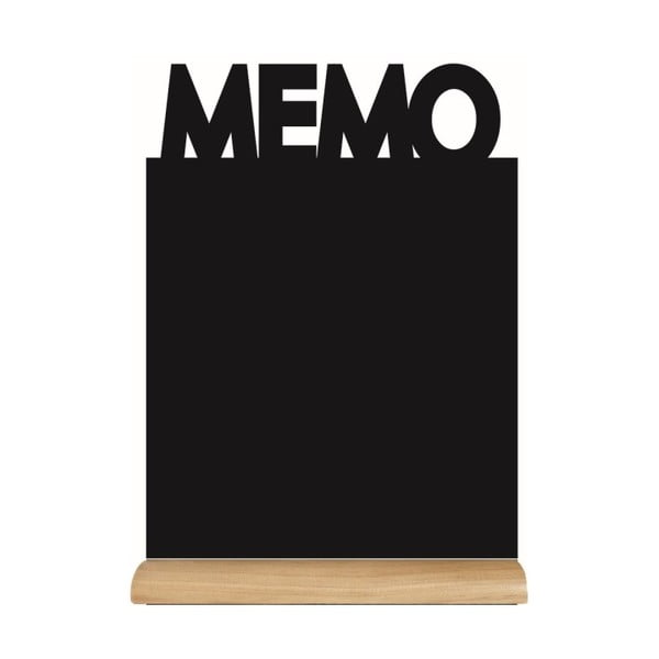 Silhouette Memo írható tábla és kréta szett, állványos - Securit®