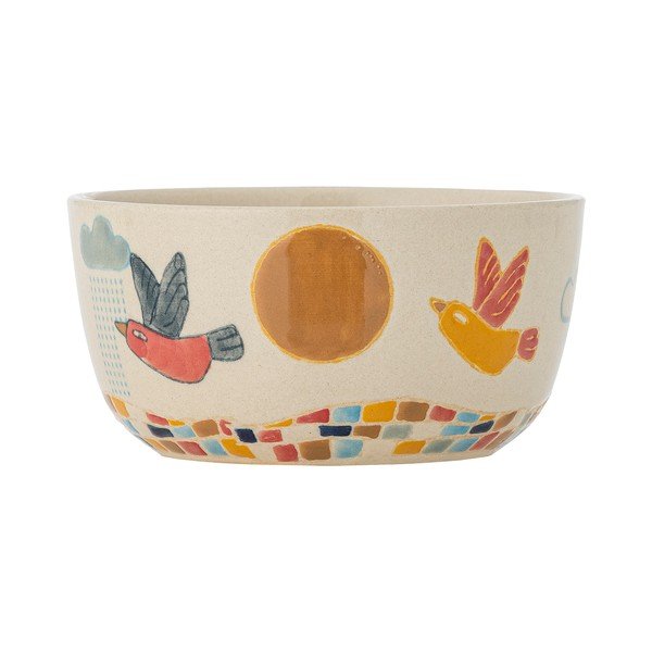 Krémszínű kőedény gyerek tálka ø 12 cm Colorine – Bloomingville Mini