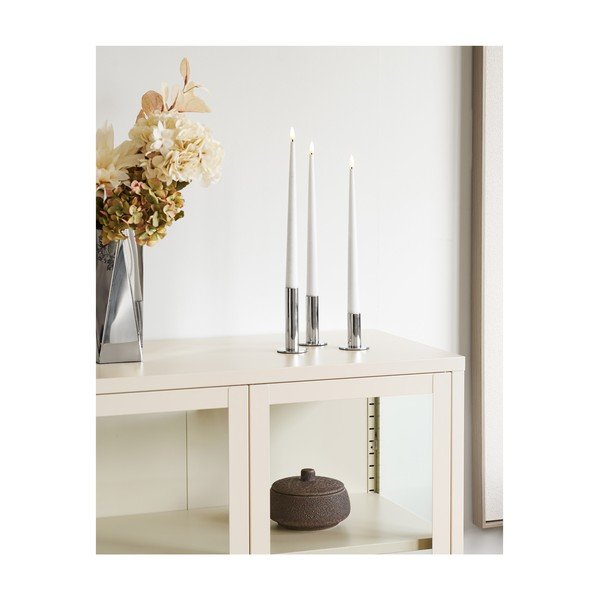 Fém gyertyatartó készlet 3 db-os – House Nordic-image-1