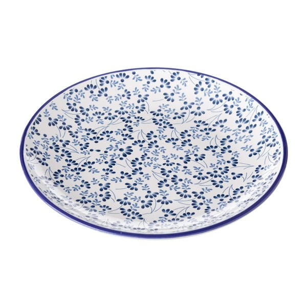 Kék-fehér tányér - Unimasa Meadow