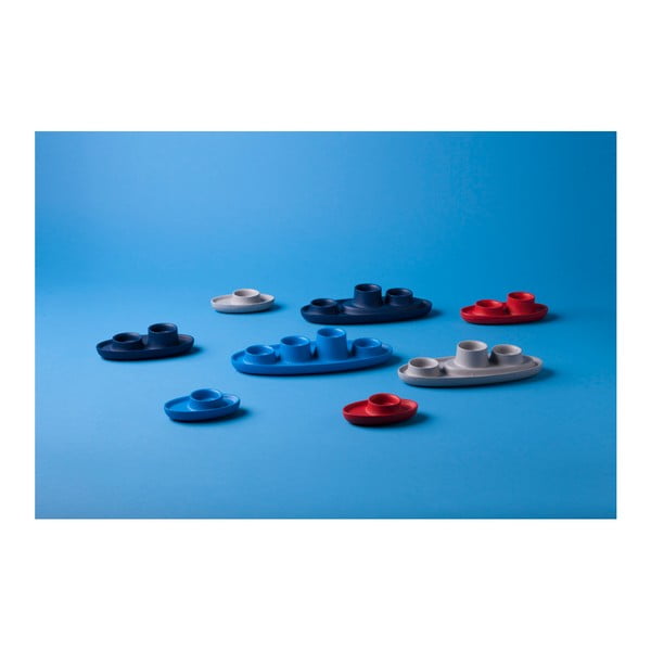 Aye Aye Three Candles sötétkék gyertyatartó - EMKO-image-3