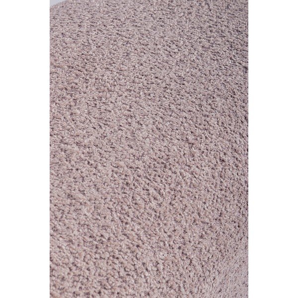 Rózsaszín buklé párnázott pad Dayla – Bizzotto-image-3