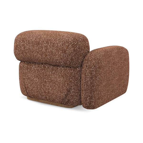 Narancssárga-barna kanapé modul (bal oldali) Ailani – Makamii-image-4