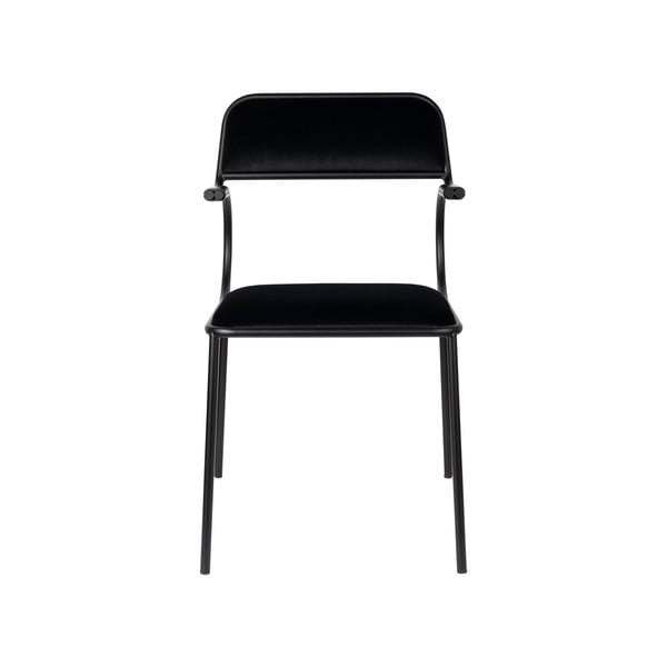 Fekete étkezőszék szett 2 db-os Alba – Zuiver-image-2