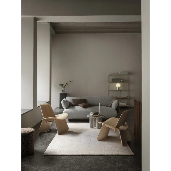 Natúr színű polcos állvány tölgyfa dekorral 105x170x40 cm Sukoya – Blomus-image-1