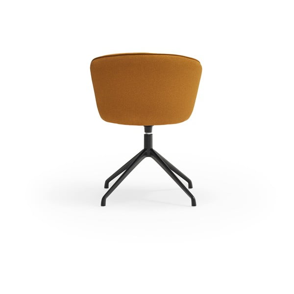 Mustársárga kárpitozott étkezőfotel szett 2 db-os Add – Teulat-image-3