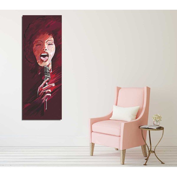 Singer vászon fali kép, 30 x 80 cm-image-1