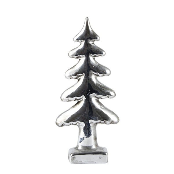 Silver fenyőfa dísz, magasság 18 cm - KJ Collection