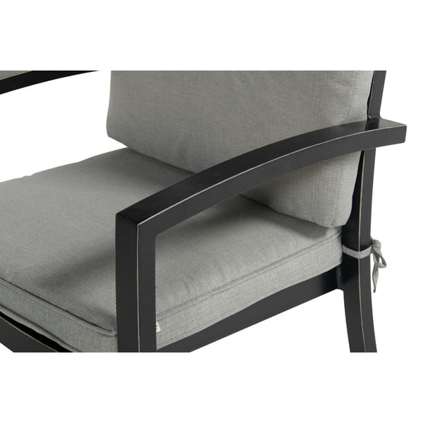 Szürke fém kerti szék Rosario – Hartman-image-3