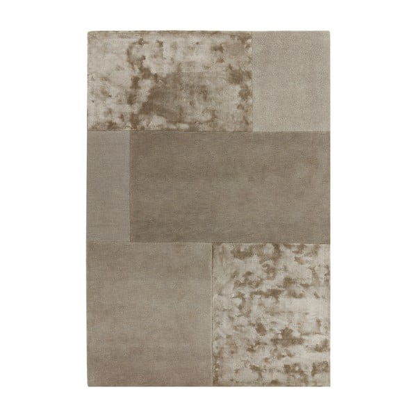 Tate Tonal Textures barna-szürke szőnyeg, 200 x 290 cm - Asiatic Carpets