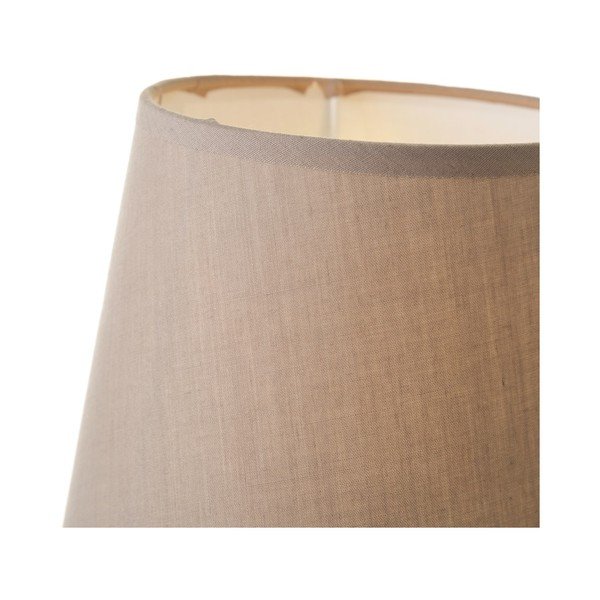 Bézs kerámia asztali lámpa textil búrával (magasság 28 cm) – Casa Selección-image-2