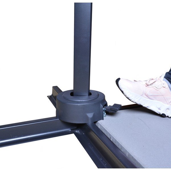 Szürke napernyő 270x270 cm Cantielver - Rojaplast-image-3