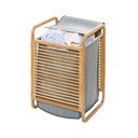 Bamboo bambuszvázas szennyestartó, 43 l - Wenko