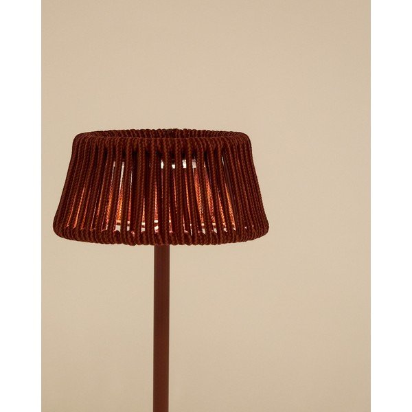 Napelemes LED asztali-hordozható kültéri lámpa ø 11 cm Aldet – Kave Home-image-3