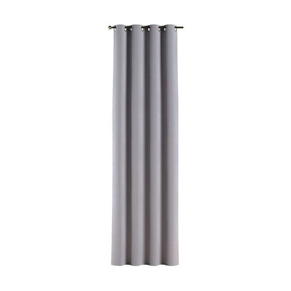 Szürke függöny 260x130 cm Posh Velvet - Yellow Tipi-image-2