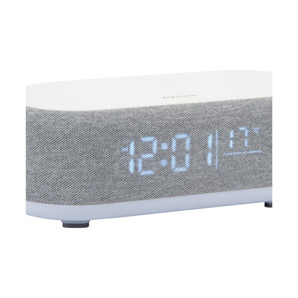 Digitális ébresztőóra vezeték nélküli töltővel Vogue – Karlsson-image-4