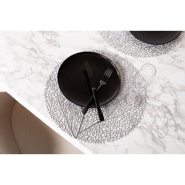 Tányéralátét, ezüst színű, ⌀ 38 cm - Tiseco Home Studio-image-1