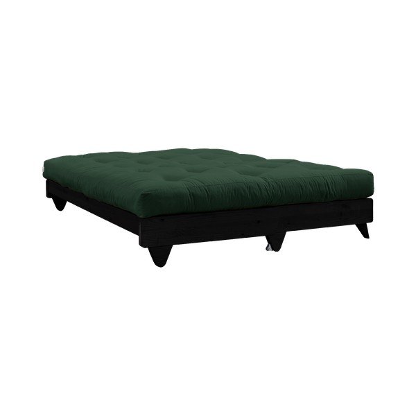 Fresh Black/Forest Green sötétzöld kinyitható kanapé - Karup Design-image-4