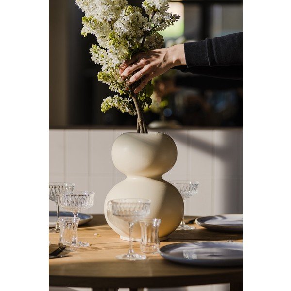 Bézs kerámia váza (magasság 36 cm) Tuga – noo.ma-image-2