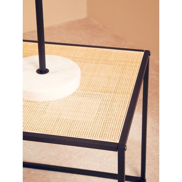 Rattan tárolóasztal 44x44 cm Depok – Premier Housewares-image-4