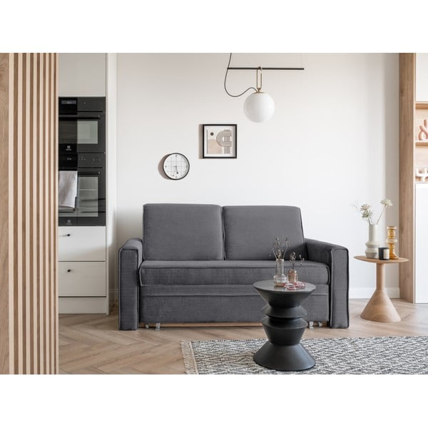 Szürke kinyitható kanapé 168 cm Lucky Lucy – Miuform-image-1