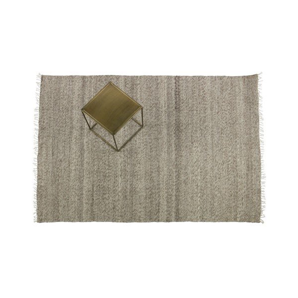 Fields barna gyapjú szőnyeg, 240 x 170 cm - BePureHome-image-2