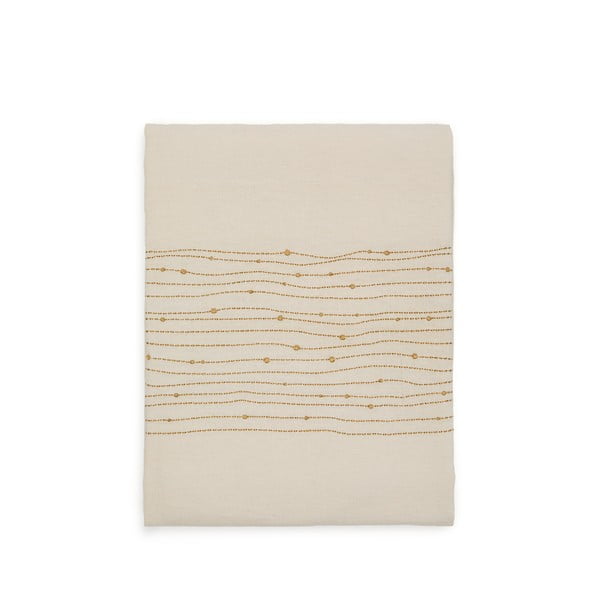 Lenkeverék asztalterítő 150x250 cm Flia – Kave Home