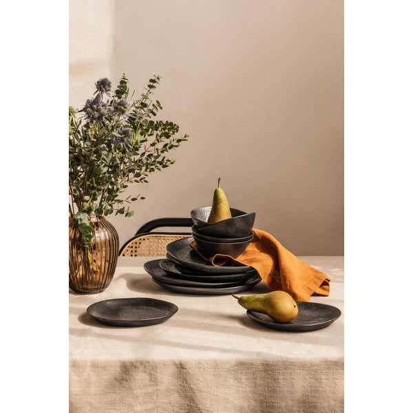 Agyagkerámia étkészlet 18 db-os Dark Moon – Bonami Selection-image-4