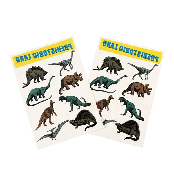 Prehistoric Land lemosható tetoválás szett, 2 lap - Rex London-image-2