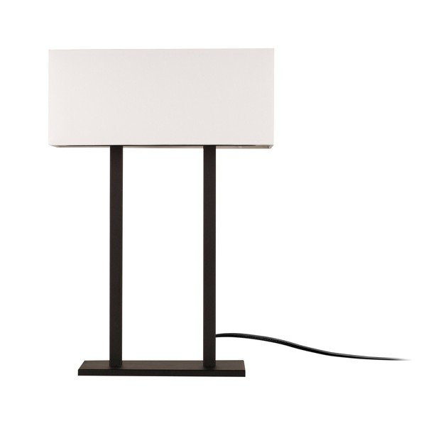 Fehér-fekete asztali lámpa (magasság 52 cm) Salihini – Opviq lights-image-4