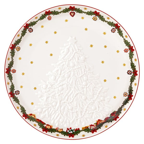Porcelán tányér karácsonyi motívummal, ø 25,5 cm - Villeroy & Boch