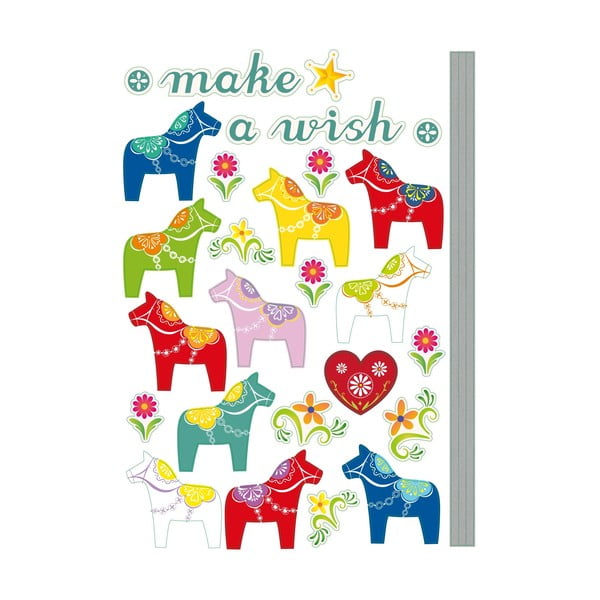 Fanastick Small Colorful Horses öntapadós matrica-image-2