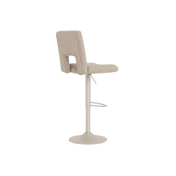 Bézs kárpitozott állítható magasságú-forgó bárszék szett 2 db-os (ülésmagasság 62 cm) Sylvia – Actona-image-4