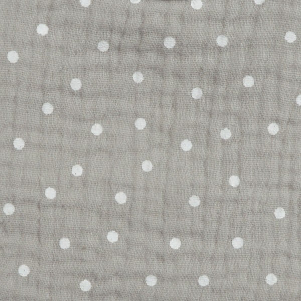 Szürke muszlin nyálfogó készlet 2 db-os – Bébé Douceur-image-1