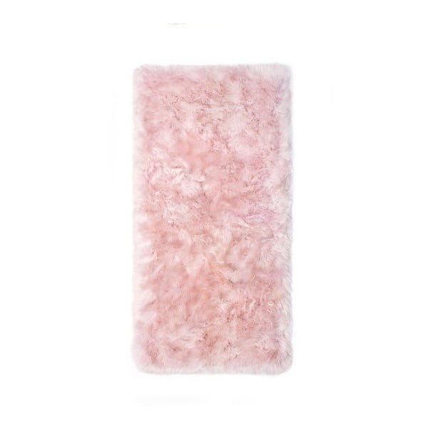 Zealand Natur rózsaszín bárányszőrme szőnyeg, 140 x 70 cm - Royal Dream
