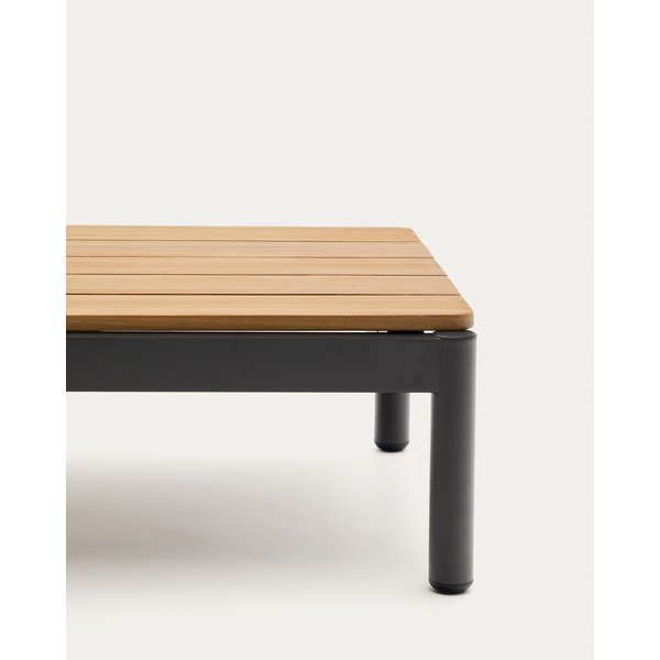 Teakfa kerti dohányzóasztal 57x91 cm Sorells – Kave Home-image-4