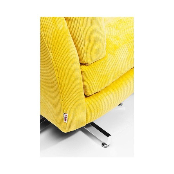 Cinema citromsárga gurulós fotel - Kare Design-image-4
